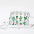 thumbnail image 3 of Cartoon Transparent Cosmetic Bag Hand-held Cosmetic Bag Bag Hand-held Cosmetic Bag Flamingo Transparent Wash Bag Ladies Transparent Pouch, 3 of 5