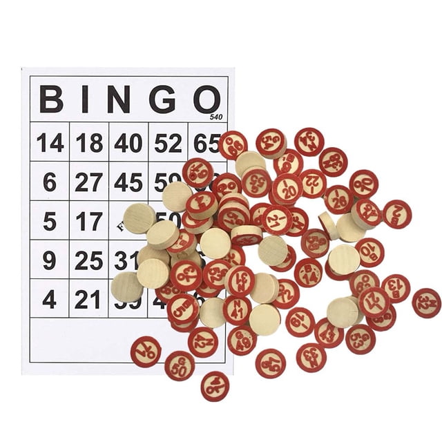 Cartes de Bingo Classiques Jeu de Cartes Familial Amusant pour Adultes et Enfants