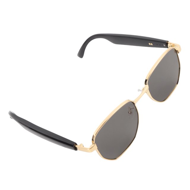 Lunettes Intelligentes avec Traducteur IA, Lunettes de Soleil Intelligentes Bluetooth Multifonctions avec Traduction en Temps Réel, Prise en Charge pour Réunions, Voyages, Études, Unisexe