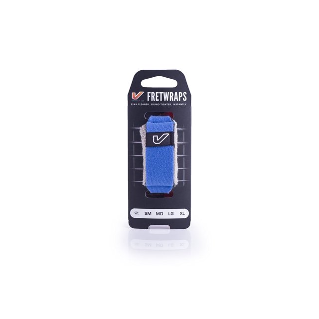 Gruv Gear FretWraps HD 'Sky' String Muters 1-Pack (Blue, Small) (FW-1PK-BLU-SM)