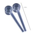thumbnail image 3 of 1 Pc Plastic Washing Powder Scoop Transparent Measuring Scoop Long Handled Coffee Spoons Protein Powder Scoops Kitchen Baking Measuring Spoons for Liquid 5g, 3 of 3