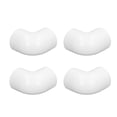 thumbnail image 3 of 12Pcs PVC Pipe Fittings 90 Degree Elbow Adapter 2 Way Plastic Water Supply Joints 32mm ID, 3 of 14