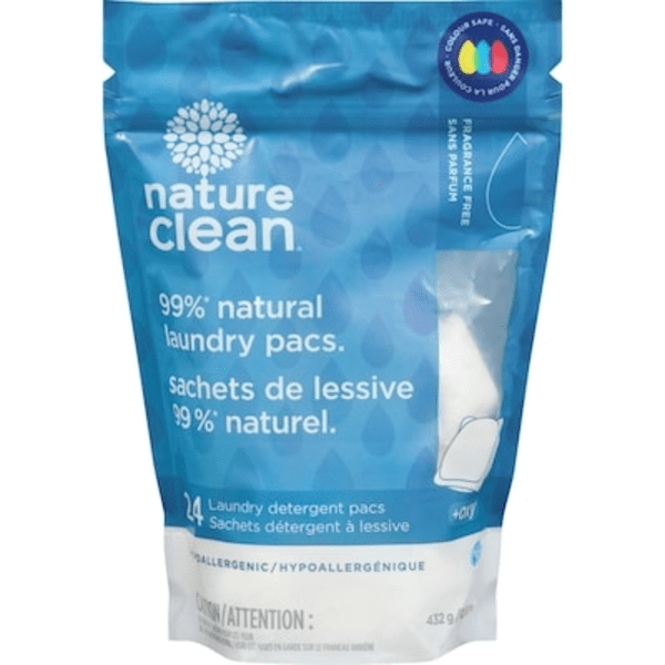 Nature Clean Laundry Detergent Pacs
