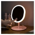 thumbnail image 4 of Led Light Makeup Mirror Storage LED Face Mirror Adjustable Touch Dimmer USB Led Vanity Mirror Table Desk Cosmetic Mirror ,Widely Use, 4 of 7