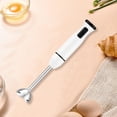 thumbnail image 2 of Immersion Hand Blender 500W Powerful Stick Blender with 9 Speed Control and 5 Attachments Stainless Steel Mixing Wand for Soup Smoothie Whisk Chopper Kitchen Use, 2 of 9