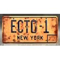 thumbnail image 4 of Ghostbusters Afterlife | ECTO-1 | Metal Stamped License Plates, 4 of 5