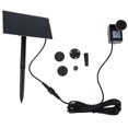 thumbnail image 2 of Miangastore Solar Powered Water Fountain Pump for Garden with ABS Material and Black Color 1 Set, 2 of 8