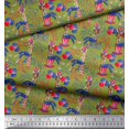 thumbnail image 2 of Soimoi Polyester Crepe Fabric Women,Balloon & Firecrackers Party Printed Fabric 1 Yard 52 Inch Wide, 2 of 3