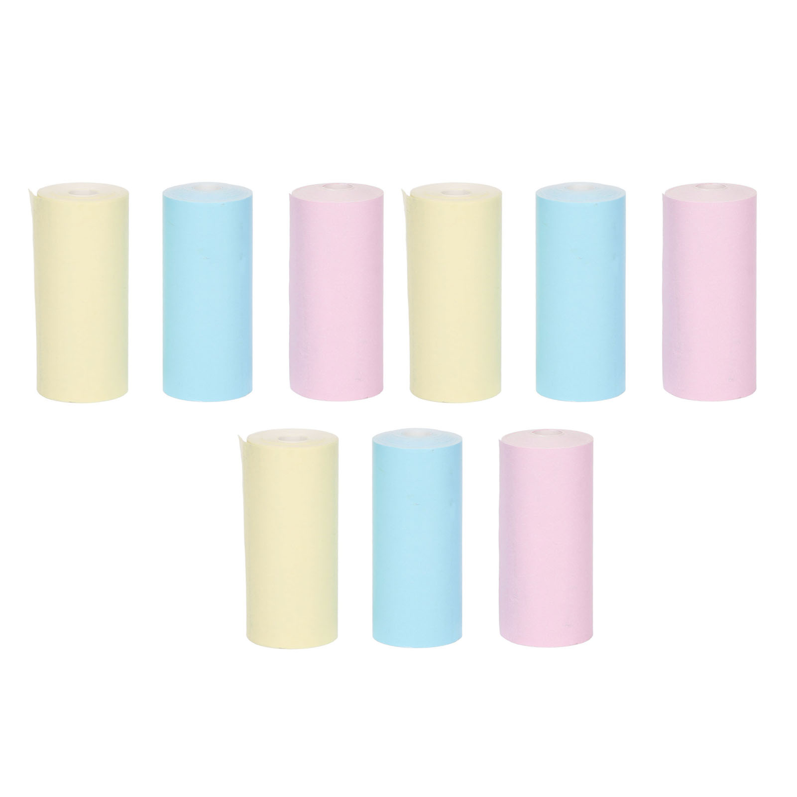 Printing Paper, Compact Portable Mini Printing Paper Roll Different Colors  For Home