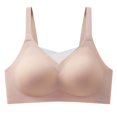 thumbnail image 1 of Non Wired Bra Women's Padded Full Cup Bra Without Underwire With Padding Seamless Womens Comfort Workout Sports Bra Compression Bra Bra's Extra Support Sports Bra Athletic Sports Bras for Women, 1 of 5