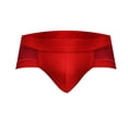 thumbnail image 1 of Rbaofujie Mens Boxer Shorts Men's Cotton Boxers Solid Color Open Underwear Man, 1 of 2