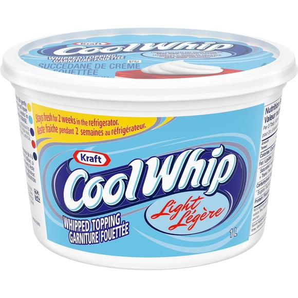 Cool Whip Light Frozen Whipped Topping, 1L