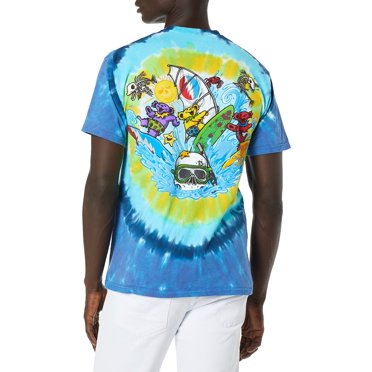 Grateful Dead - Beach Bear Bingo Tie Dye T-Shirt