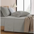 thumbnail image 4 of Softest Cotton Sheets Double Sheet Set Pc Set Thread Count Sateen Bedding Deep Pocket Sheets Cooling Sheets Double Size Sheets Breathable Bed Set (), 4 of 9