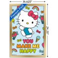 thumbnail image 2 of Hello Kitty - Happy Wall Poster, 22.375" x 34", 2 of 4