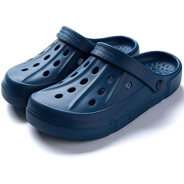 Sabots pour Hommes et Femmes Chaussures de Jardin Pantoufles en Maille Sandales Légères Mules à Enfiler Pantoufles de Marche d'Extérieur Unisexe Chaussures d'Été de Plage