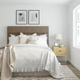 thumbnail image 2 of Serta Palisades Queen Upholstered Headboard in Brown, 2 of 12
