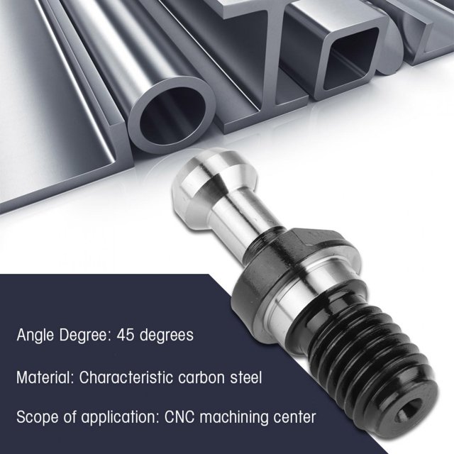 Mill Tool Holder, Heat Treated CNC Milling Holder, Durable Stable Practical For Machining Center Machinery Industries Industrial Application Milling Machines