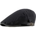 thumbnail image 3 of LinYooLi Newsboy Cap Spring Summer Sun Hat Adjustable Solid Ivy Flat Cap Men Women Beret Breathable Cotton Beret Hat, 3 of 7