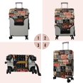 thumbnail image 5 of Travel Luggage Cover Suitcase Protector Fits 18-32 Inch Luggage Wheel Covers Patterned Travel Related Items Flower Luggage Protector Elastic Luggage Anti-scratch Suitcase Cover S, 5 of 5