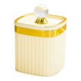 thumbnail image 2 of GROWTH TANK 2xFood Storage Container Jar with Lid Food Canister for Spice Serving Tea Yellow, 2 of 9