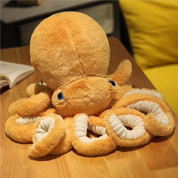 VONKY Coussin de Simulation Adorable 30 cm Jouet en Peluche Poupée Animal Cadeaux pour Enfants Accessoires Doux pour la Maison Brun