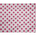 thumbnail image 4 of oneOone Polyester Lycra Fabric Polka Dots Printed Fabric 1 Yard 56 Inch Wide, 4 of 4