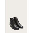 thumbnail image 2 of Frye Women CARSON PIPING BOOTIE BLACK/SOFT FULL GRAIN HEEL, 2 of 5