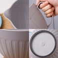 thumbnail image 4 of Food Large Capacity Bowl for Mixing and Baking with Minimalist Pointed PP Tableware Set Including Fork and Spoon, 4 of 6