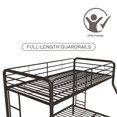 thumbnail image 3 of DHP Dusty Twin over Full Metal Bunk Bed, 3 of 7