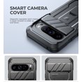 thumbnail image 3 of Dexnor for Google Pixel 9 Pro Case with Slide Camera Cover & Built-in Screen Protector & Heavy-Duty Kickstand,Full-Body Protective Cover Rugged Bumper Cases for Pixel 9 Pro 2024, Black, 3 of 8