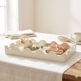 thumbnail image 2 of Anko White Wavy Edge Tray, 2 of 5