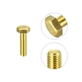 thumbnail image 4 of Unique Bargains Brass Hex Bolts, M8x30mm 5 Pack Fully Thread Grade 4.8 Machine Screws, 4 of 4