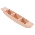 thumbnail image 1 of 1pc Micro Landscape Fishing Boat Decor Wooden Boat Simulation Boat Adornment, 1 of 1