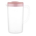 thumbnail image 1 of SHISUYAN 2200ML Large Capacity Beverage Storage Container Heat Resistant Cold Water Jug Plastic Juice Pitcher Household Teapot Kettle (Pink), 1 of 8
