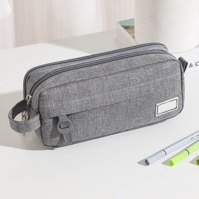 Sac de Rangement pour Stylos, Grande Capacité, Trousse à Crayons, Fonction Trousse à Crayons