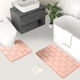 thumbnail image 4 of TopLLC Bathroom Rugs, Rugs for Living Room, Area Rug, Bath Mat Bathroom Water Absorbing Door Mat Convenient Wash Lightweight Fabric Water Absorption Non Slip Floor Mat Chenille floor mats, 4 of 6