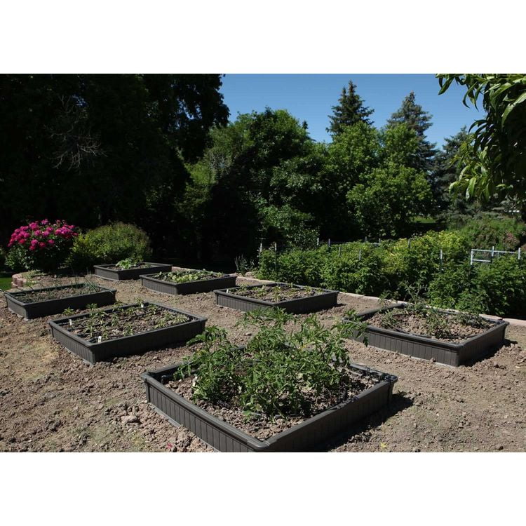 Lit de jardin surélevé (1 lit, sans enceinte)
