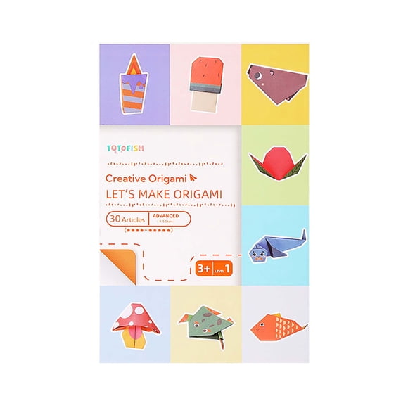 Yhmxh Toddler Toys for Newborns Ages 3+ Months Colored Paper Origamis Unleashing Creativitys With A Rainbows Of Hues High Qualitys Colored Paper For Origamis Precision Foldss Stunning Results