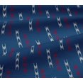 thumbnail image 5 of oneOone Viscose Jersey Fabric Arrow Sign Kasuri Decor Fabric Printed BTY 60 Inch Wide, 5 of 5