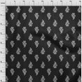 thumbnail image 3 of oneOone Cotton Poplin Fabric Leaves & Floral Block Printed Craft Fabric BTY 56 Inch Wide, 3 of 4