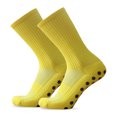 thumbnail image 1 of Graflsoa Hexagon Grip Soccer Socks - Yellow, 1 Pair, Breathable & Anti-Slip Polyester Blend for Comfort & Performance, 1 of 4