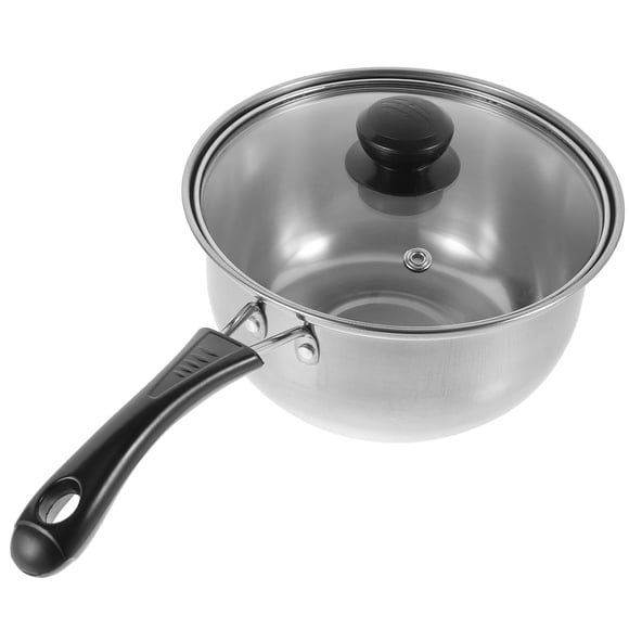 Multi-function Milk Pot Non-stick Saucepan Covered Cooking Pot Stovetop Milk Pot Food Heating Pot