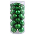 thumbnail image 1 of Vickerman N112204A 1.5 in. -2 in. Green Balls Shiny-Matte 50-Box, 1 of 3