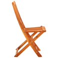thumbnail image 4 of vidaXL Set Repas Extérieur Pliant 9 Pièces en Bois d'Eucalyptus Massif, 4 of 12
