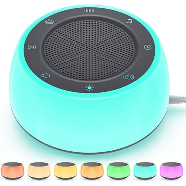White Noise Machine for Sleeping Baby Adults Kids, Sound Machine with Night Light, 16 Soothing Sounds for Sleeping, Plug in, Noise Maker for Bedroom Home