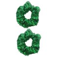 thumbnail image 2 of SHISUYAN 2PCS Christmas Sequins Hair Rope Colored Fluorescent Elastic Washing Hair Band, 2 of 8