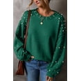 thumbnail image 1 of a.Jesdani Elegant Long-Sleeve Sweater - Pearl-Finish Fit!, 1 of 8