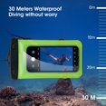 thumbnail image 3 of MATEPROX Waterproof Phone Pouch, Universal Water Proof Case Bags with Lanyard/Arm/Waist Strap, 2 Packs, 3 of 6