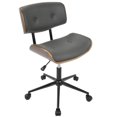 thumbnail image 4 of Lombardi Mid-Century Modern Office Chair by LumiSource, 4 of 7
